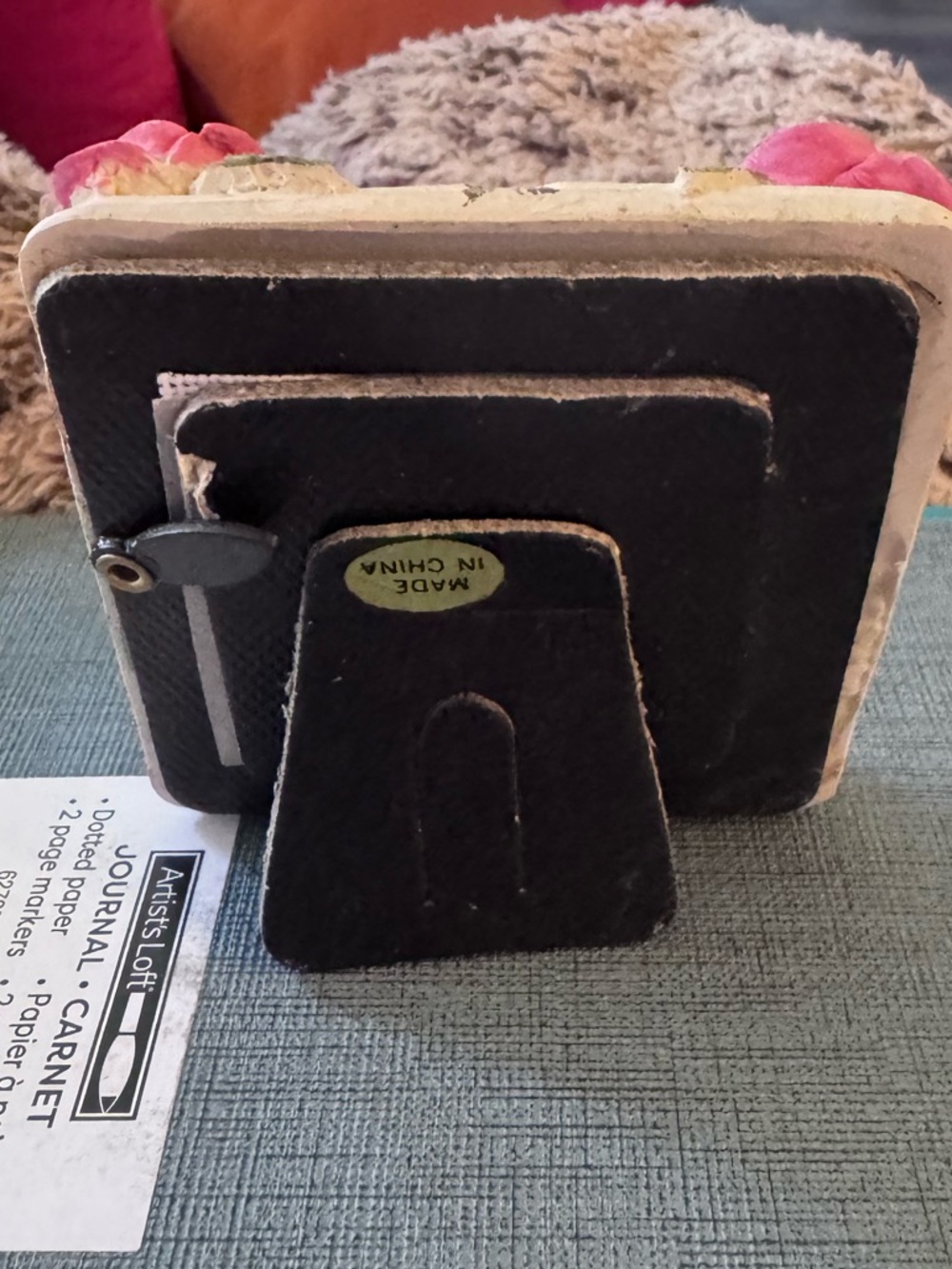 Vintage Floral Mini Frame “No.” Cross Stitch Funny Quote Decor Desk Sign - Picture 7 of 7